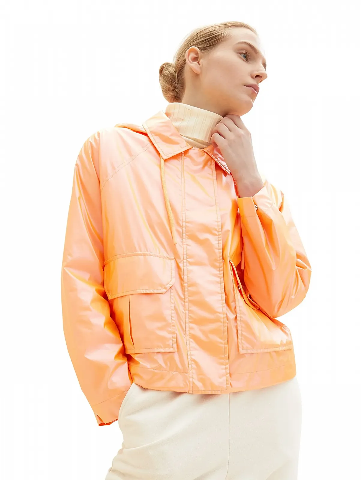 Парка TOM TAILOR Легкая с капюшоном Женская, фото №5 Парка TOM TAILOR Легкая с капюшоном Женская, фото №5