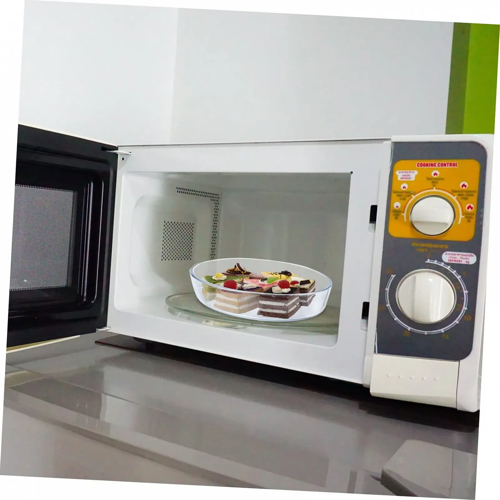 Форма для запекания GLEAVI Овальная Термостойкое стекло Закругленные края, фото №7