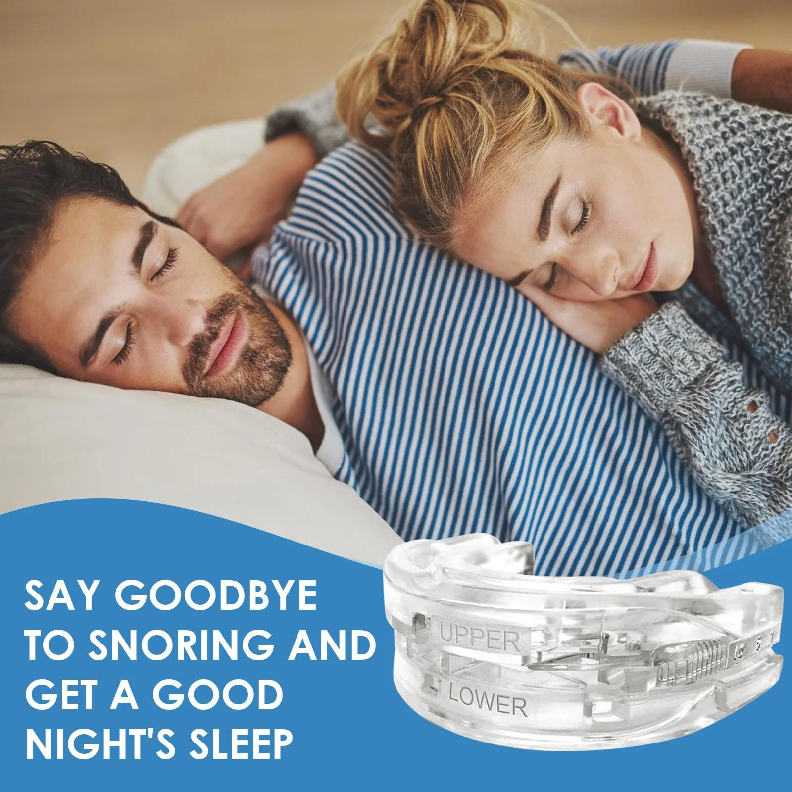 Капа от храпа, прозрачная, фото №2