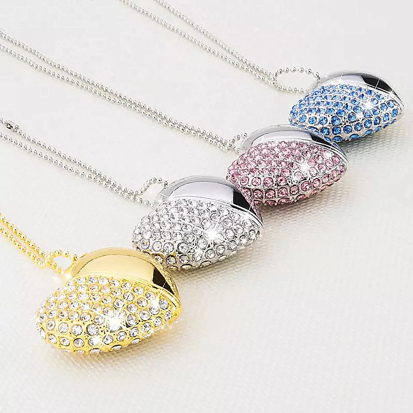 USB-флеш-накопичувач Heart Shape 64GB USB 3.0 Crystal, фото №10