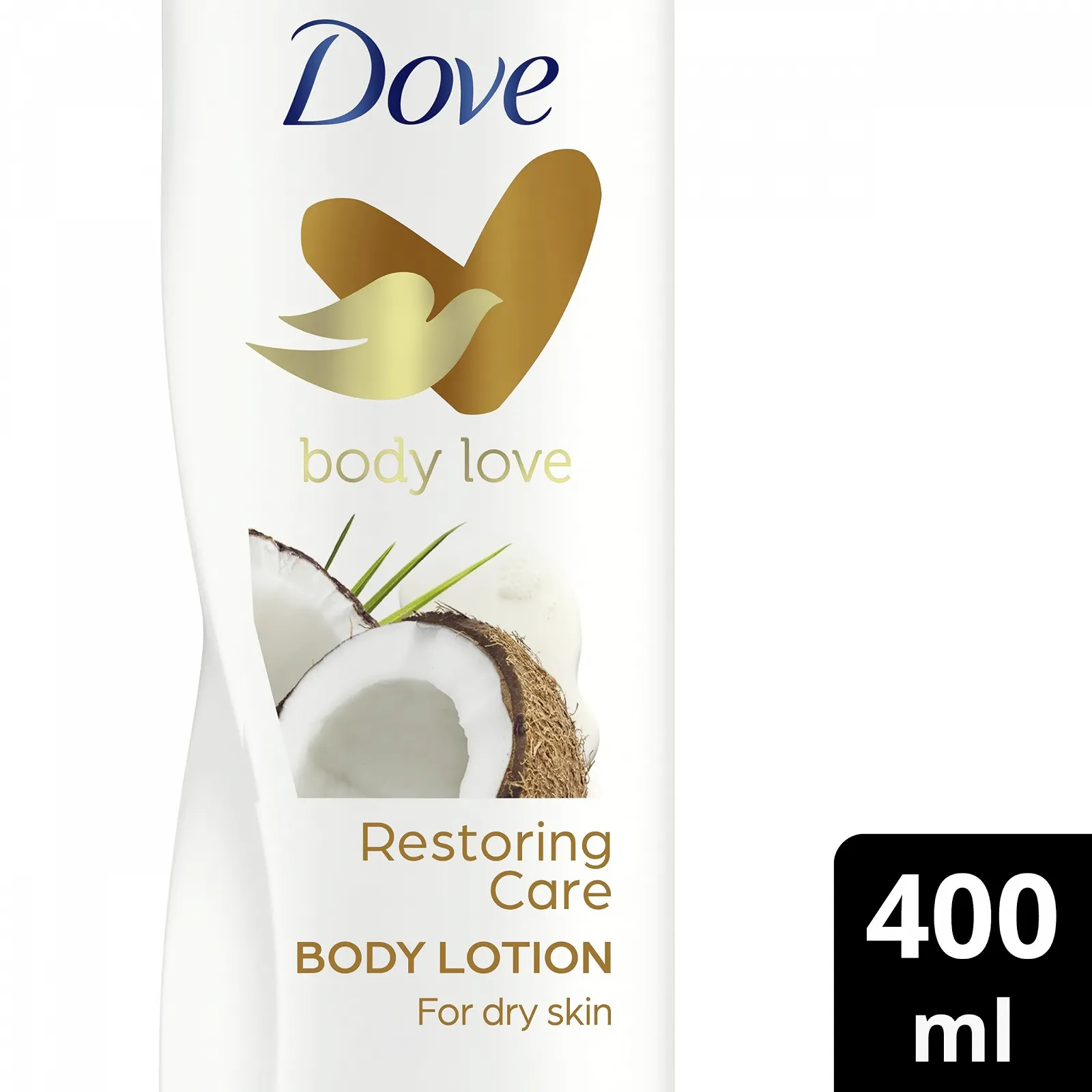 Лосьон для тела Dove Body Love Restoring Care с кокосовым маслом и миндальным молоком для сухой кожи 3 x 400 мл, фото №2 Лосьон для тела Dove Body Love Restoring Care с кокосовым маслом и миндальным молоком для сухой кожи 3 x 400 мл, фото №2