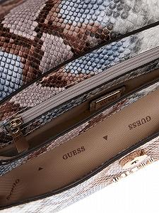 Сумка з верхньою ручкою GUESS Queensland Flap Misty Blue Multi - Фото 1