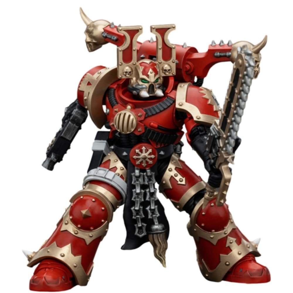 Фигурка JOYTOY World Eaters Khorne Berzerker Warhammer 40K 1/18, фото №2