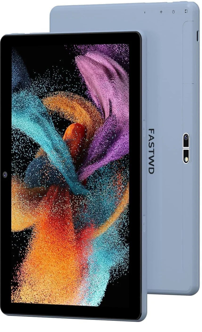 Планшет 10.1" FASTWD Y121 8+11/128GB 8 ядер Android 13 8000mAh Блакитний, фото №1