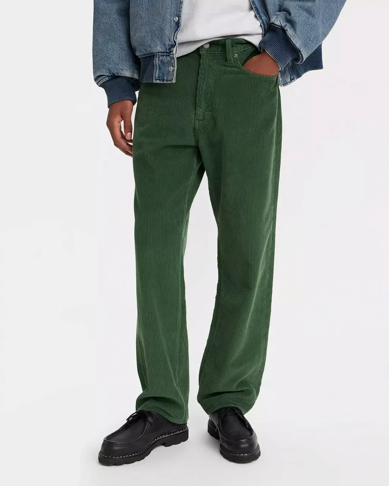 Чоловічі джинси Levis - 568 Loose Straight Python Green Cord Gd - 36, фото №2 Чоловічі джинси Levis - 568 Loose Straight Python Green Cord Gd - 36, фото №2