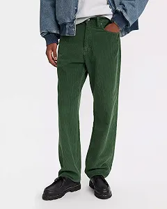 Чоловічі джинси Levis - 568 Loose Straight Python Green Cord Gd - 34 synthetic.ua - Фото 1