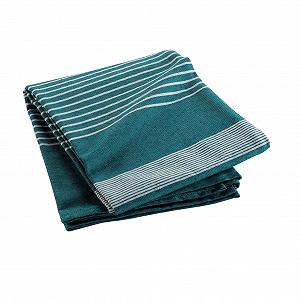 Покрывало Douceur d'Intérieur Adele Синий Хлопок и Полиэстер (220 x 240 см) - Фото 1