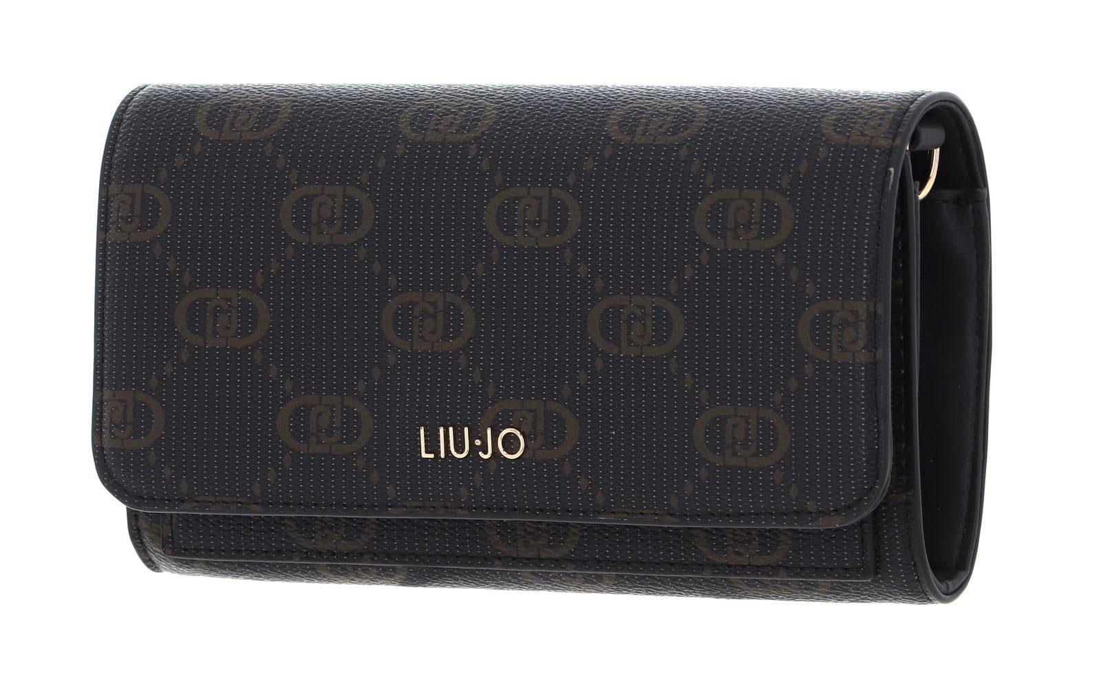 Кошелек Liu Jo Caliwen XL Bifold Wit Mocha Logo A25LJ18 AF4272 E0668, мокка, фото №3