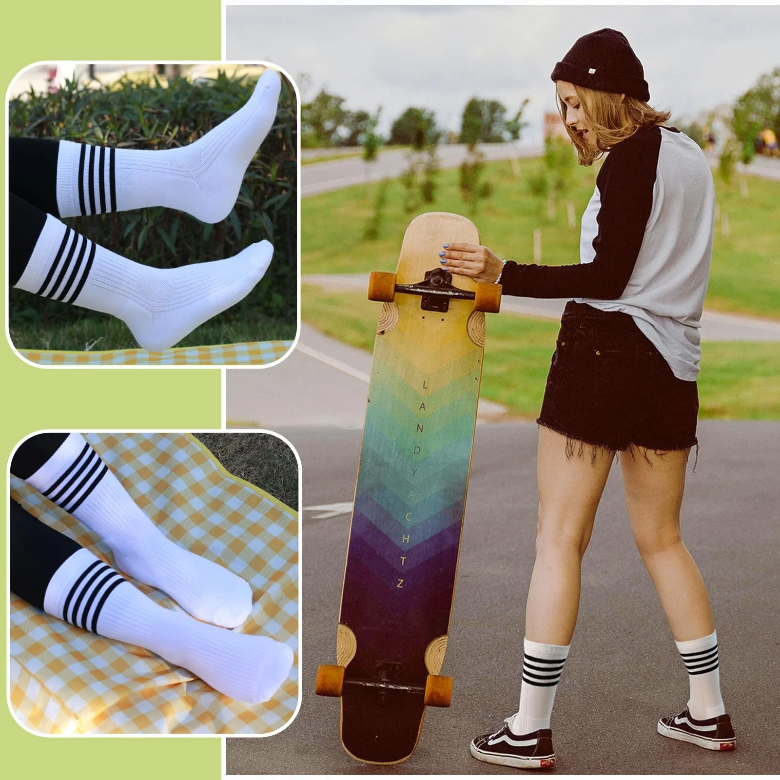 Жіночі тенісні шкарпетки 6 пар Бавовняні спортивні 35-42, фото №4 Жіночі тенісні шкарпетки 6 пар Бавовняні спортивні 35-42, фото №4