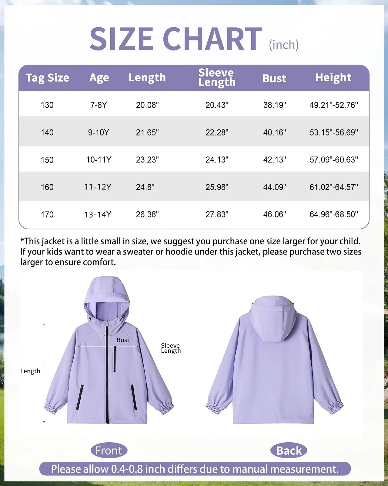 Водонепроникна куртка з капюшоном для дівчат Rolanko, фото №7