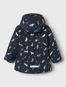 Перехідна куртка NAME IT для дівчинки synthetic.ua - Фото 1