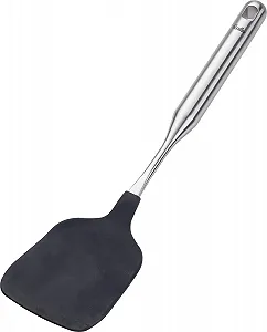 Лопатка для вока Fissler Essential 34.5 см Силикон и нержавеющая сталь 18/10 - Фото 1
