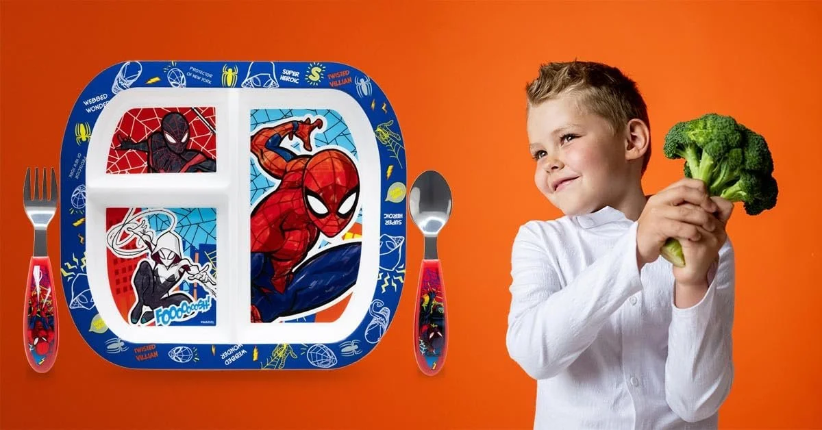 Набор детской посуды Sorrisini, 3 предмета, фото №8 Набор детской посуды Sorrisini, 3 предмета, фото №8