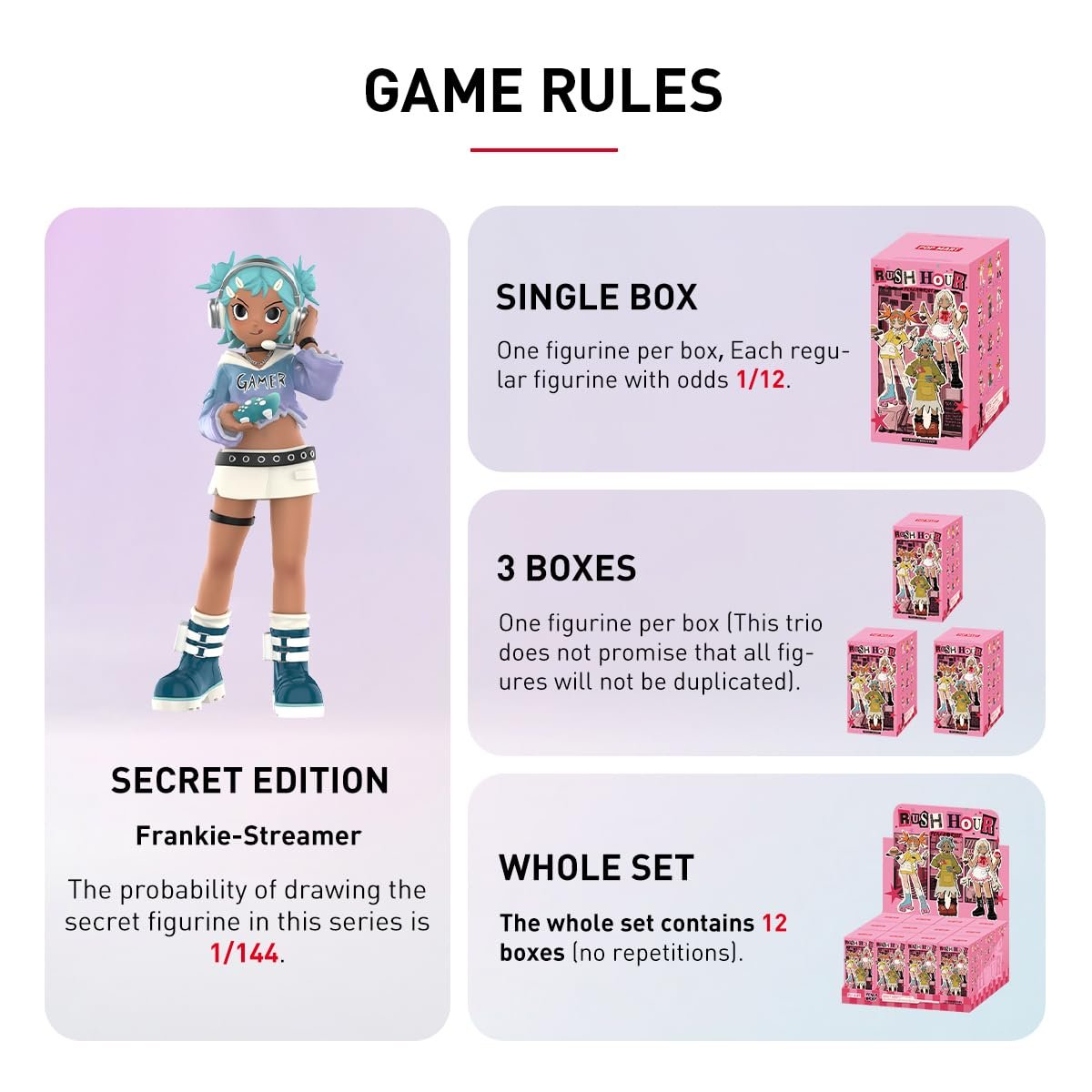 Фигурки POP MART Peach Riot Rush Hour Series, коллекционные, игрушечные, набор, фото №6