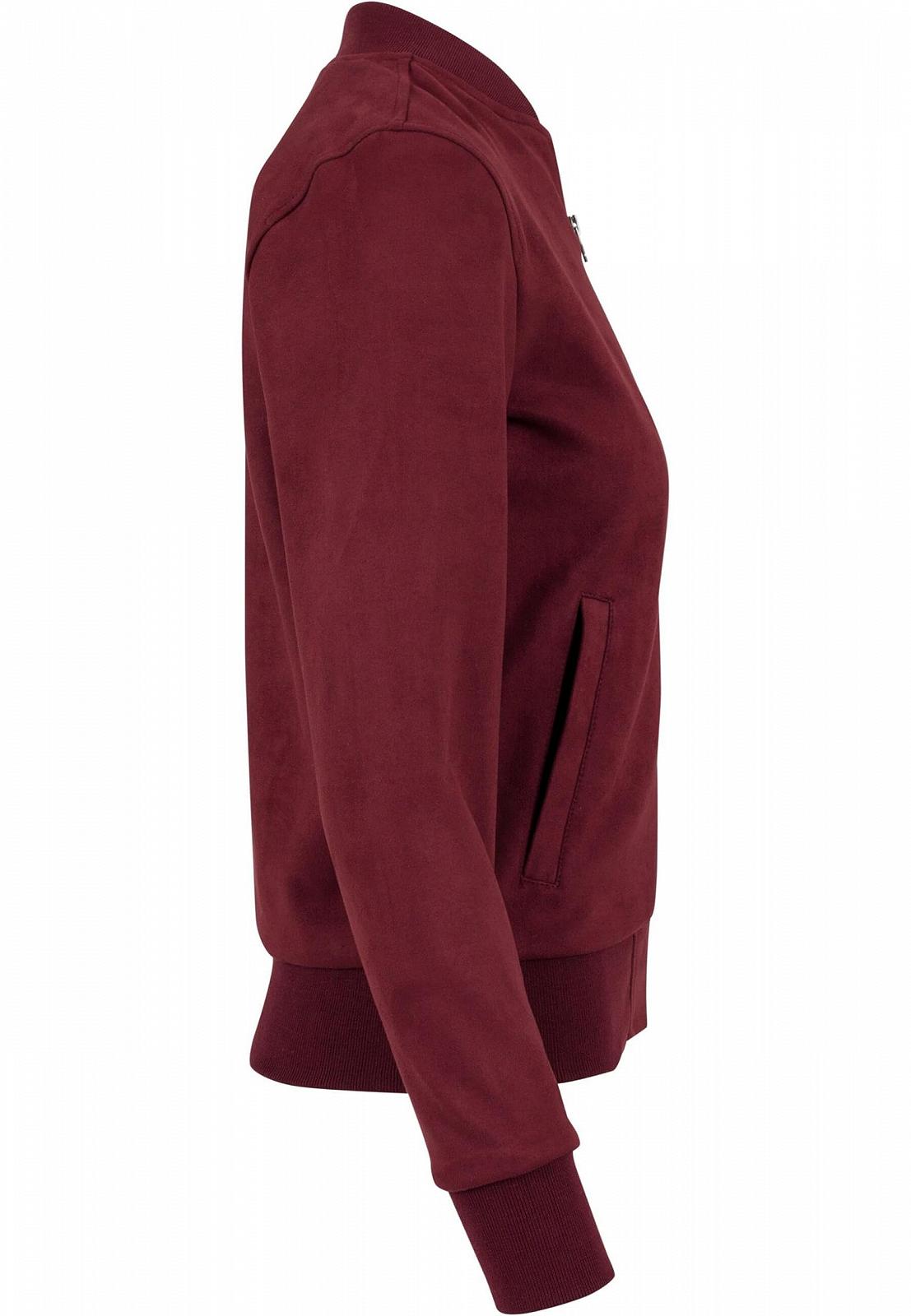 Бомбер Urban Classics Faux Suede Женский, фото №9 Бомбер Urban Classics Faux Suede Женский, фото №9