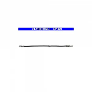 Тормозной шланг ATE 24.5169-0458.3 для BMW, задний мост - Фото 1