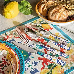 Набір столових приборів Guzzini 28194076 Нержавіюча сталь synthetic.ua - Фото 1