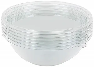 Набір круглих мисок Festipack Guillin SL2200C 6 шт. 2200 мл з кришками Поліетилен - Фото 1