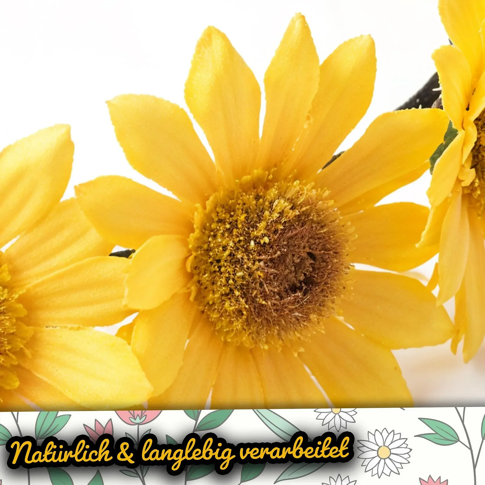 Вінок з квітів Набір з 3 шт. Аксесуари для волосся з еластичною стрічкою, фото №4 Вінок з квітів Набір з 3 шт. Аксесуари для волосся з еластичною стрічкою, фото №4