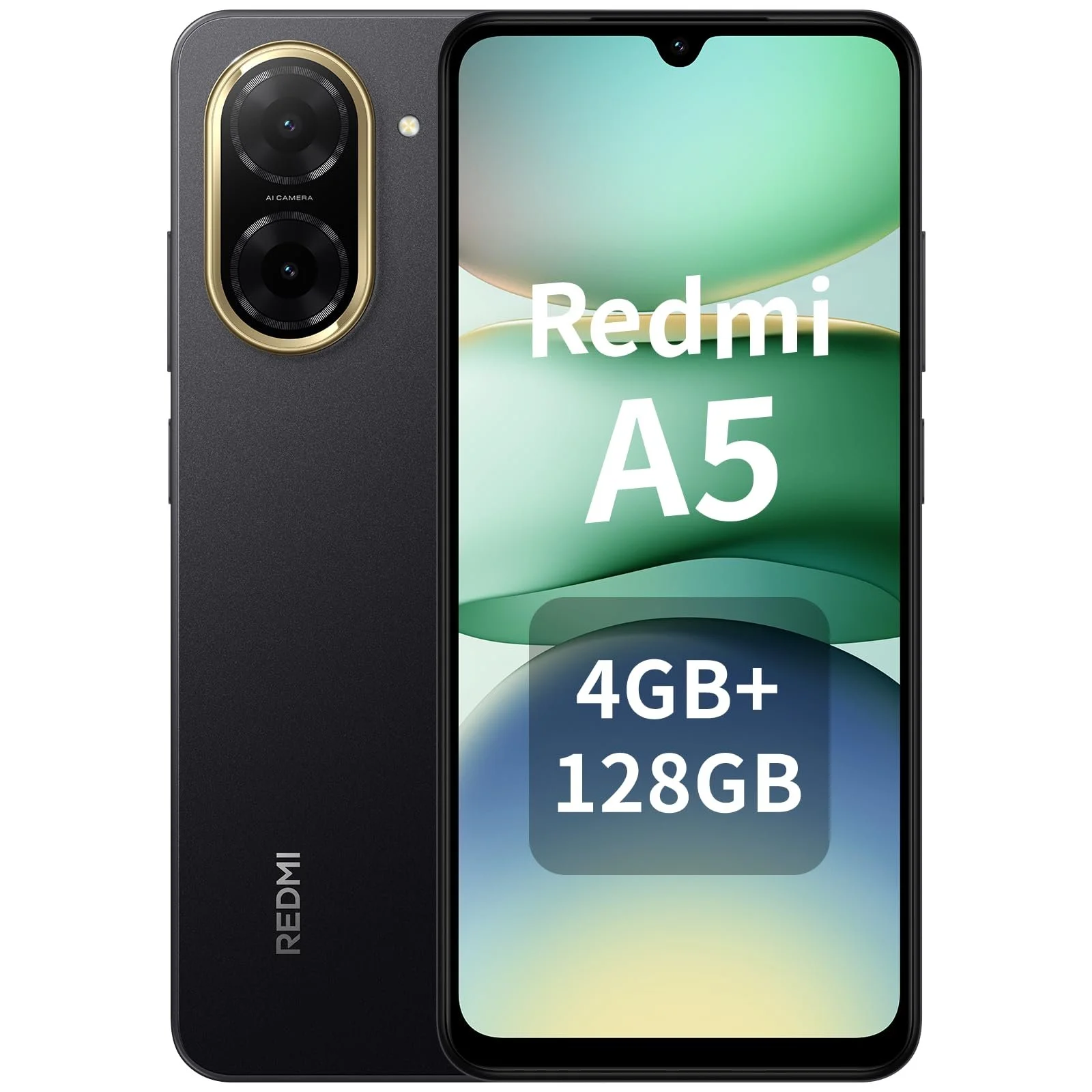 Смартфон XIAOMI Redmi A5 4 ГБ + 128 ГБ 5200 мАч 32 Мп 6.88 дюйма Black (зарядное устройство 67 Вт в комплекте), фото №2