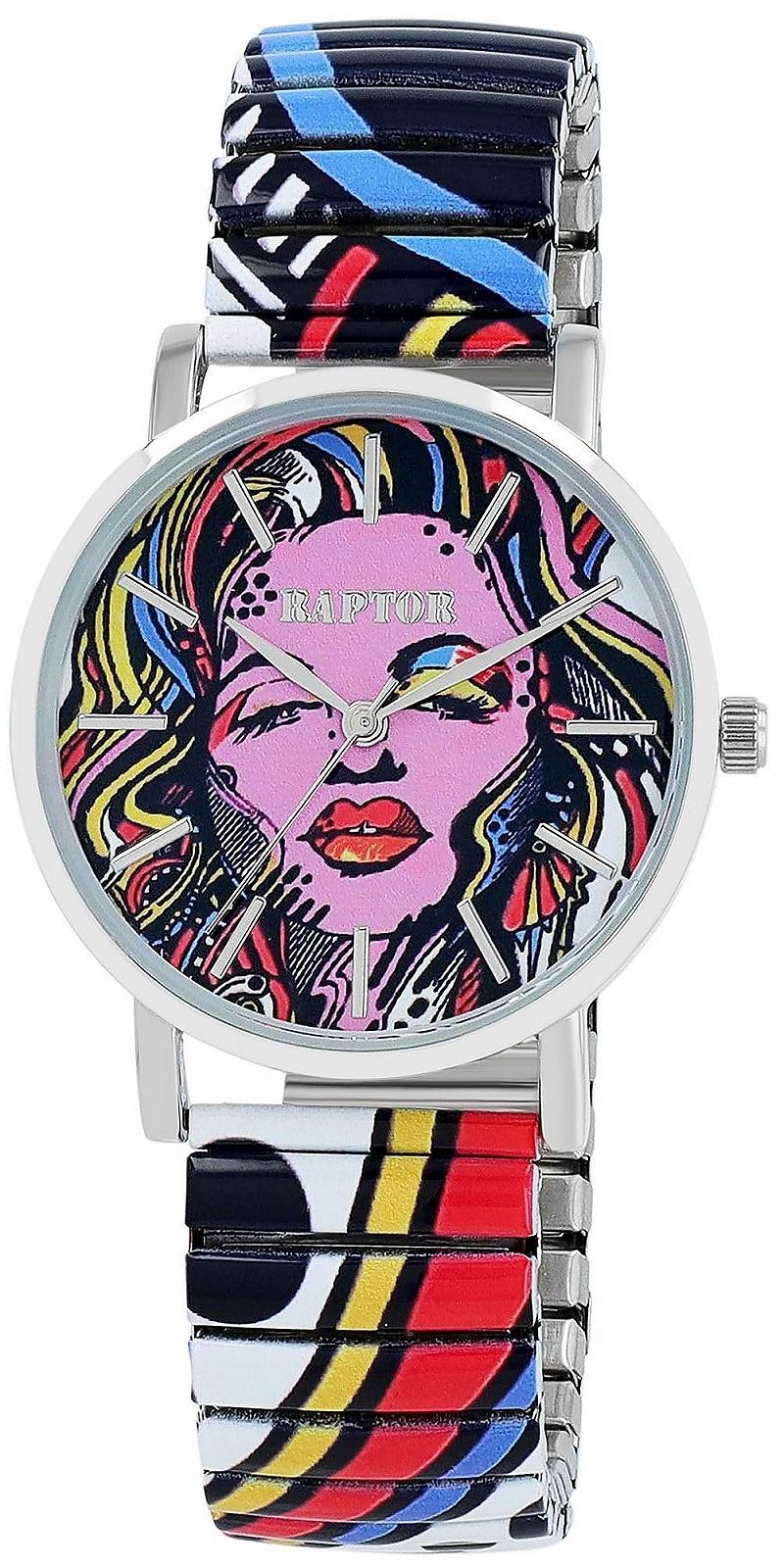 Жіночий годинник Quartz Raptor Colourful Edition RA10205 White/Colourful, фото №1 Жіночий годинник Quartz Raptor Colourful Edition RA10205 White/Colourful, фото №1