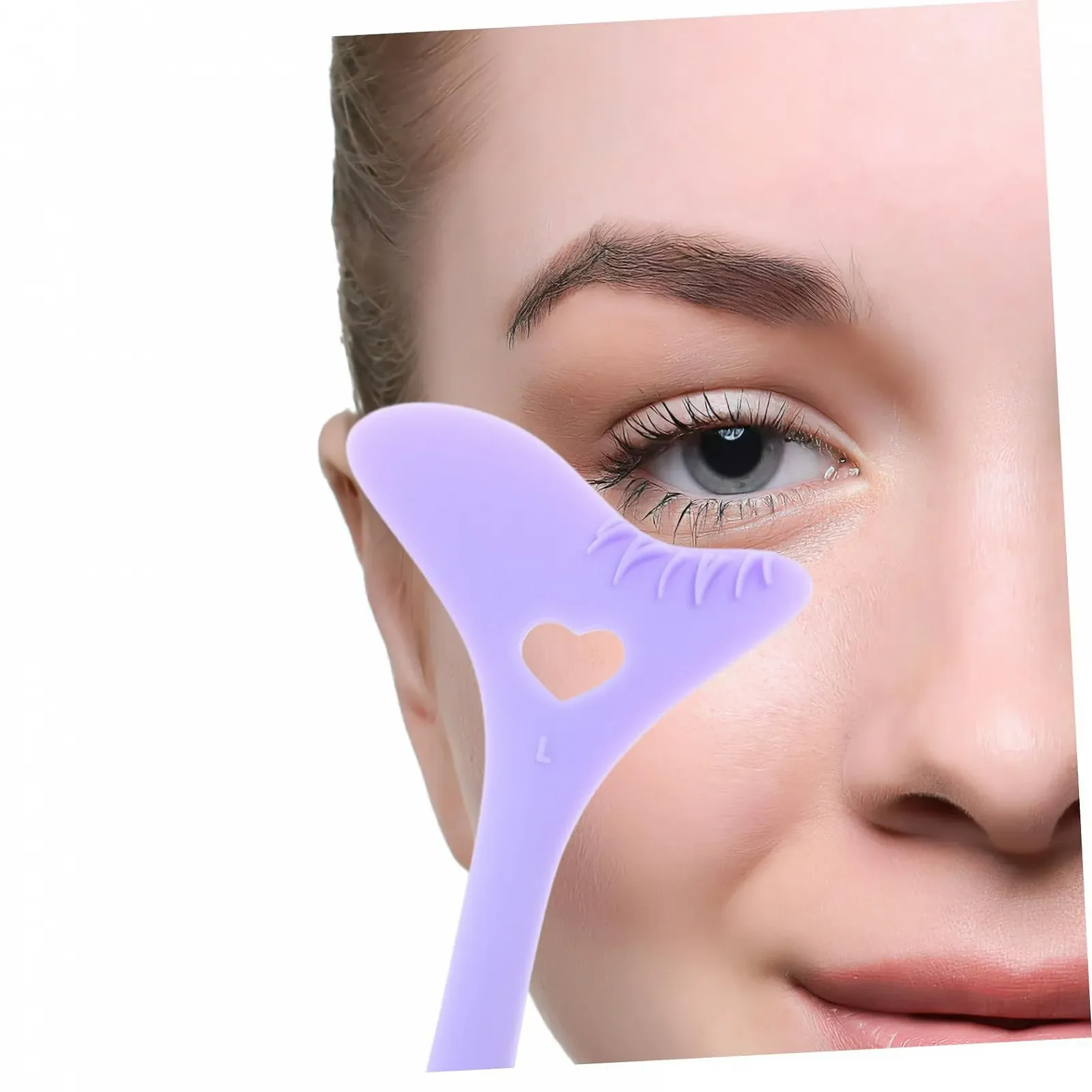 Трафарети для підводки FRCOLOR Силіконові аплікатори для тіней багаторазового використання, фото №7