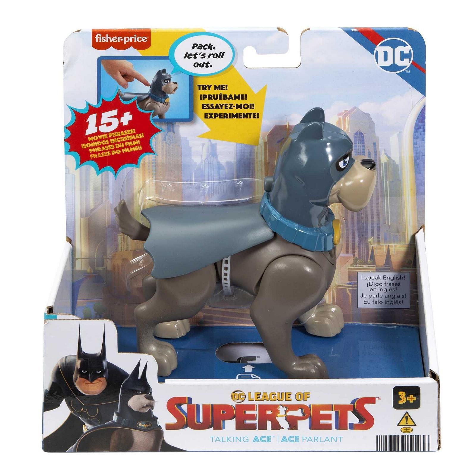 Фигурка Fisher-Price DC Super Pets Эйс, 15 см, фото №6