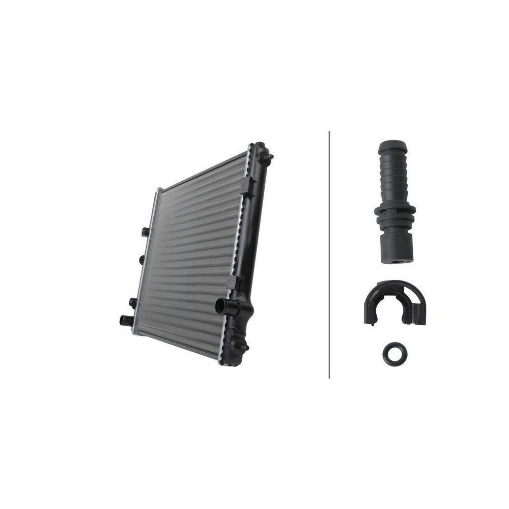 Радиатор охлаждения двигателя HELLA 8MK 366 301-371, фото №1