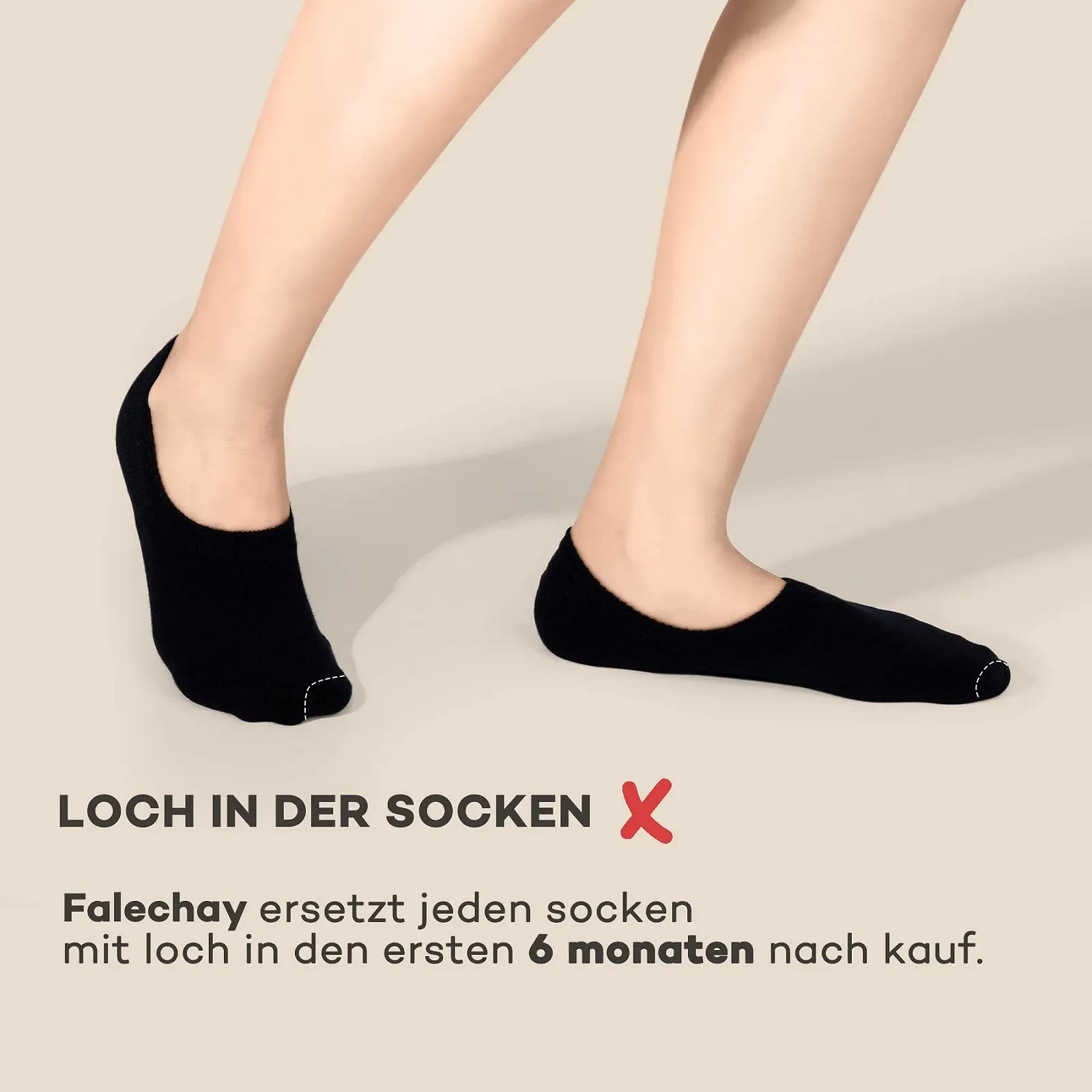 Носки Trainer Unisex Черный / Белый / Серый / Телесный Размеры EU 35–38, 39–42, 43–46 (8 пар), фото №3