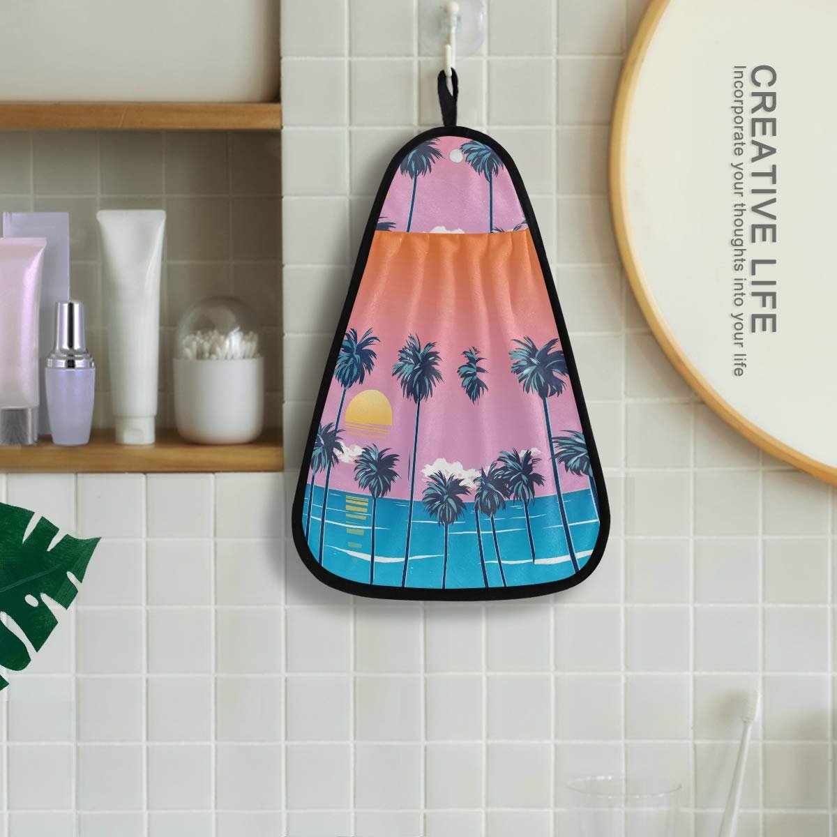 Рушник Tropical Hawaii Summer поглинальний швидкосохнучий для кухні, фото №4
