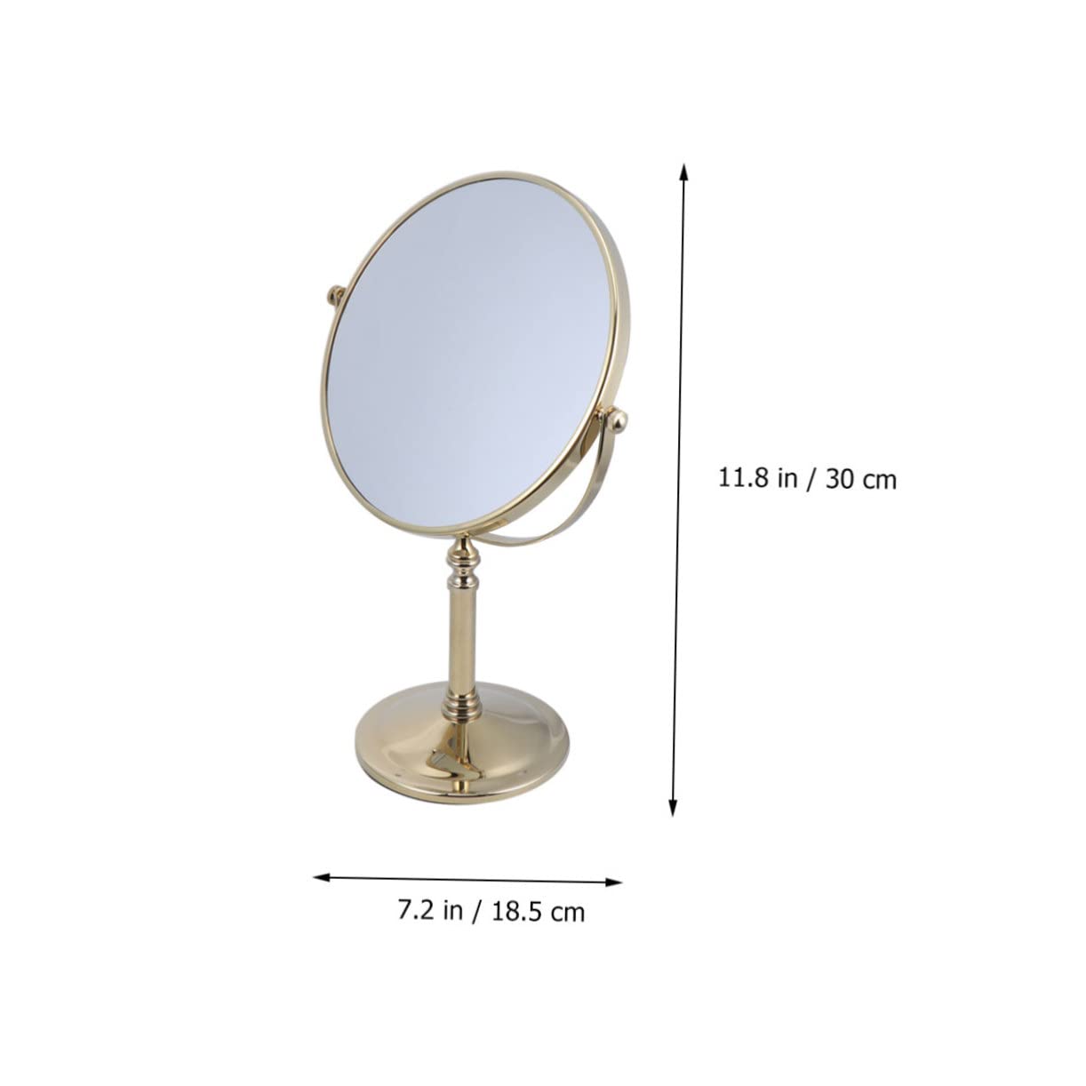 Зеркало Angoily переносное с подставкой круглое увеличительное настольное, фото №3 Зеркало Angoily переносное с подставкой круглое увеличительное настольное, фото №3