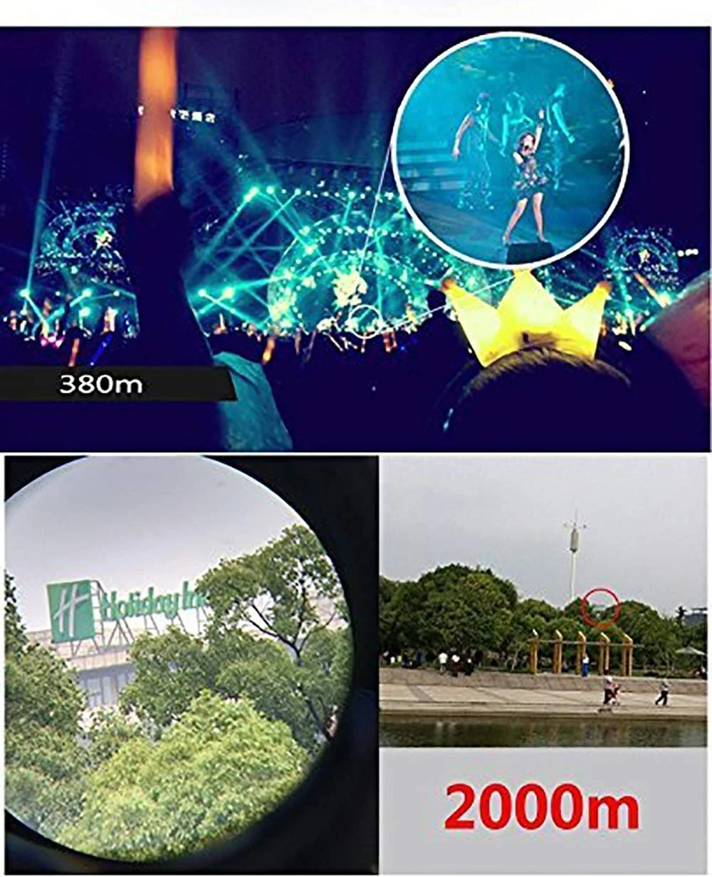 Бінокль Generic 8 x 24 Телескопічний Металевий Складаний FMC Лінза, фото №4