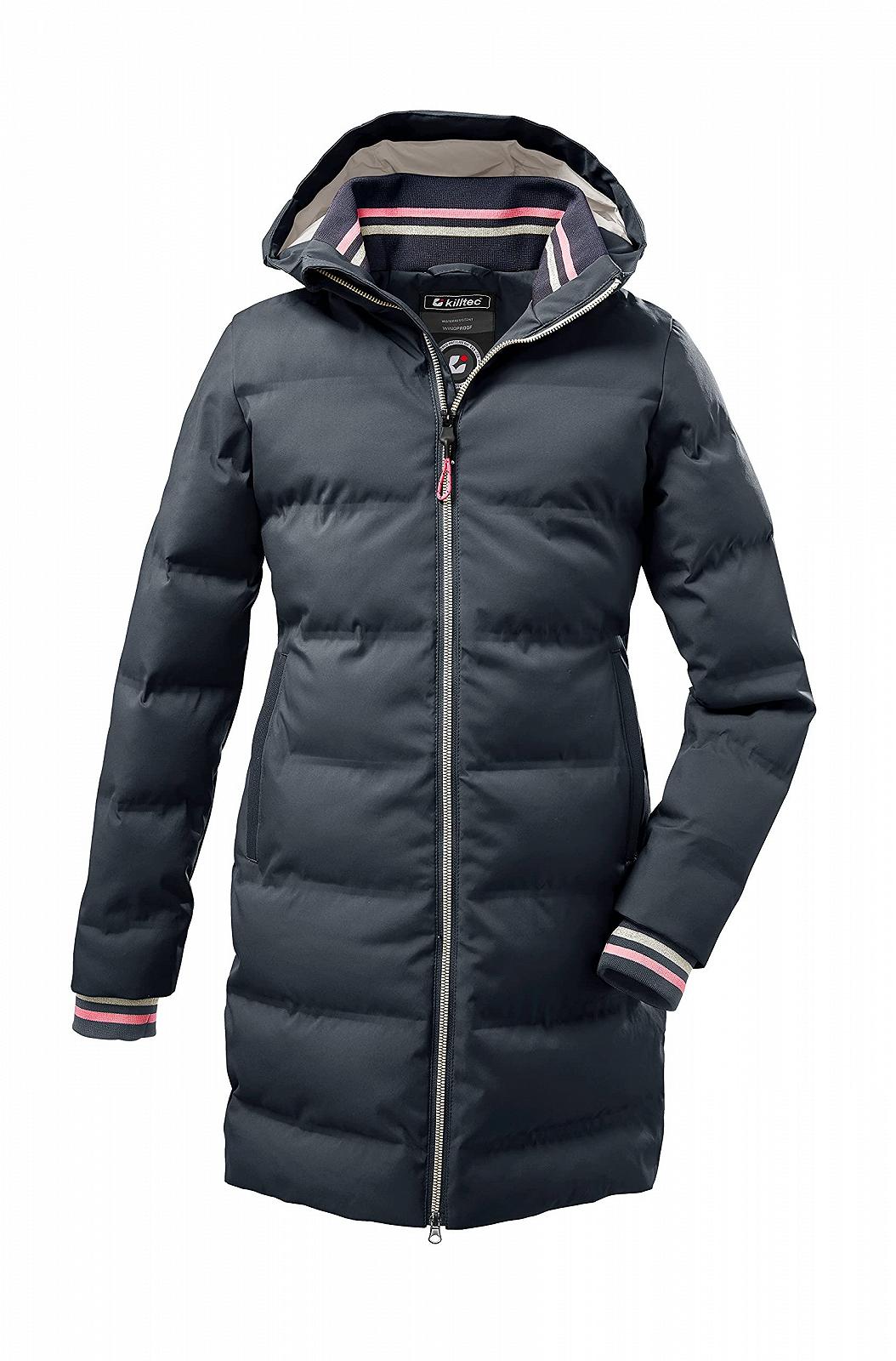 Куртка с капюшоном стеганая Killtec Girls Kow 33 Grls Qltd CT, фото №1