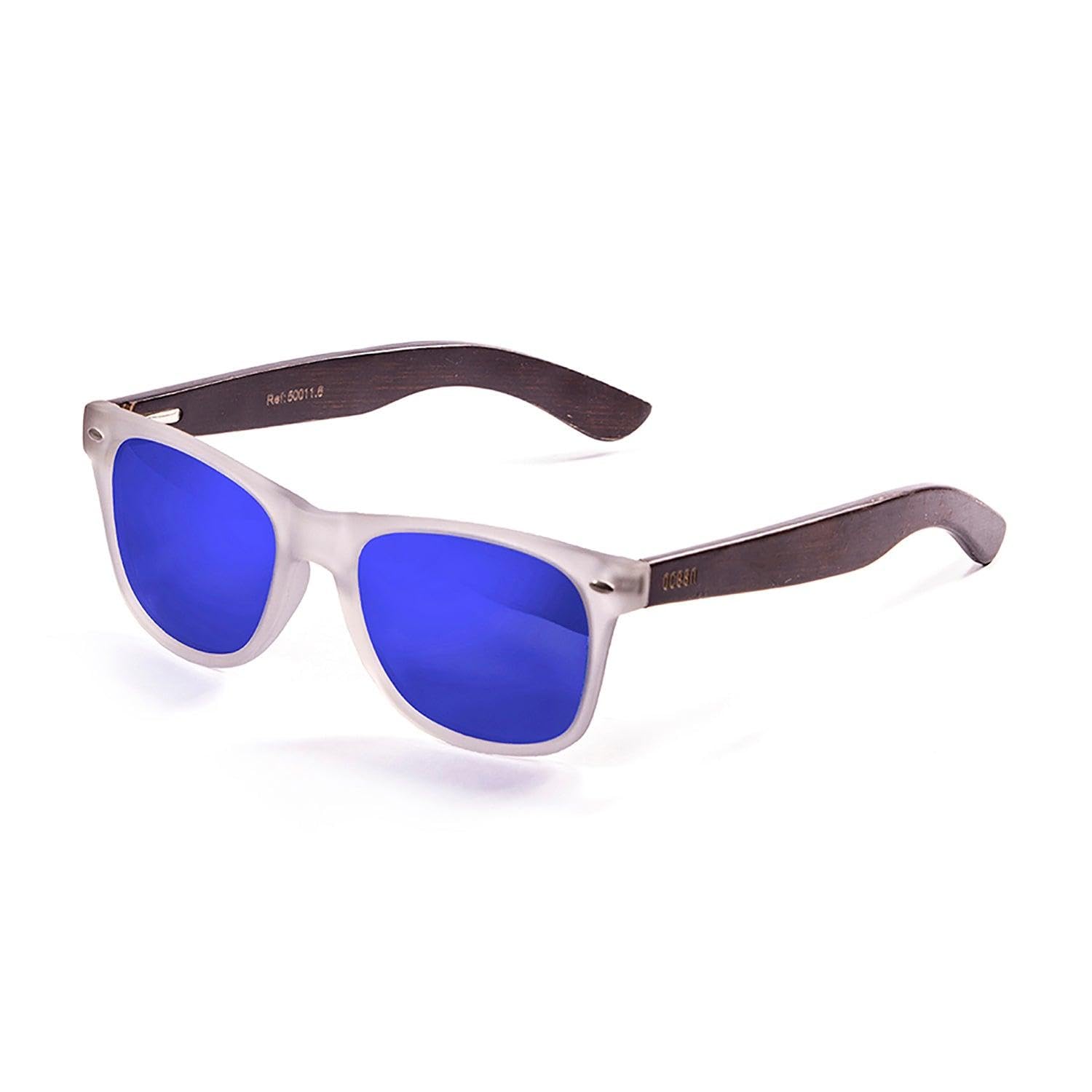 Сонцезахисні окуляри OCEAN Beach Wood Поляризовані White/Transparent, білий / Transparent, фото №3