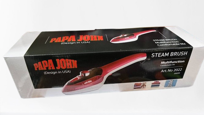 Ручной отпариватель Papa John 2021 Hand Steam паровой утюг 70 мл 2000 Вт, фото №4 Ручной отпариватель Papa John 2021 Hand Steam паровой утюг 70 мл 2000 Вт, фото №4