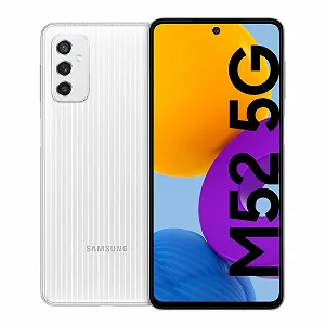 Смартфон Samsung Galaxy M52 5G 128GB Android White - Фото 1