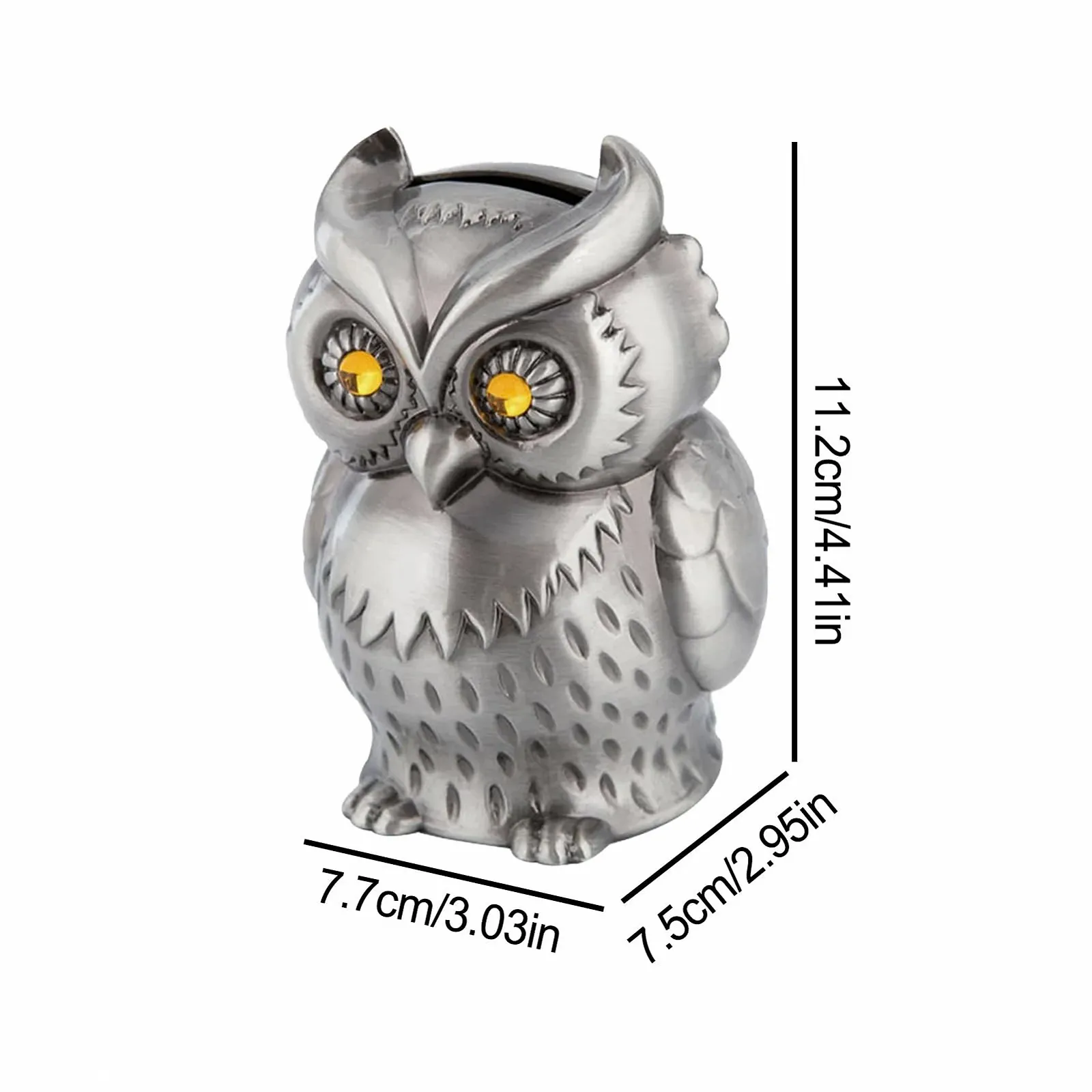 Скарбничка Managers Сова металева Настільна, фото №6