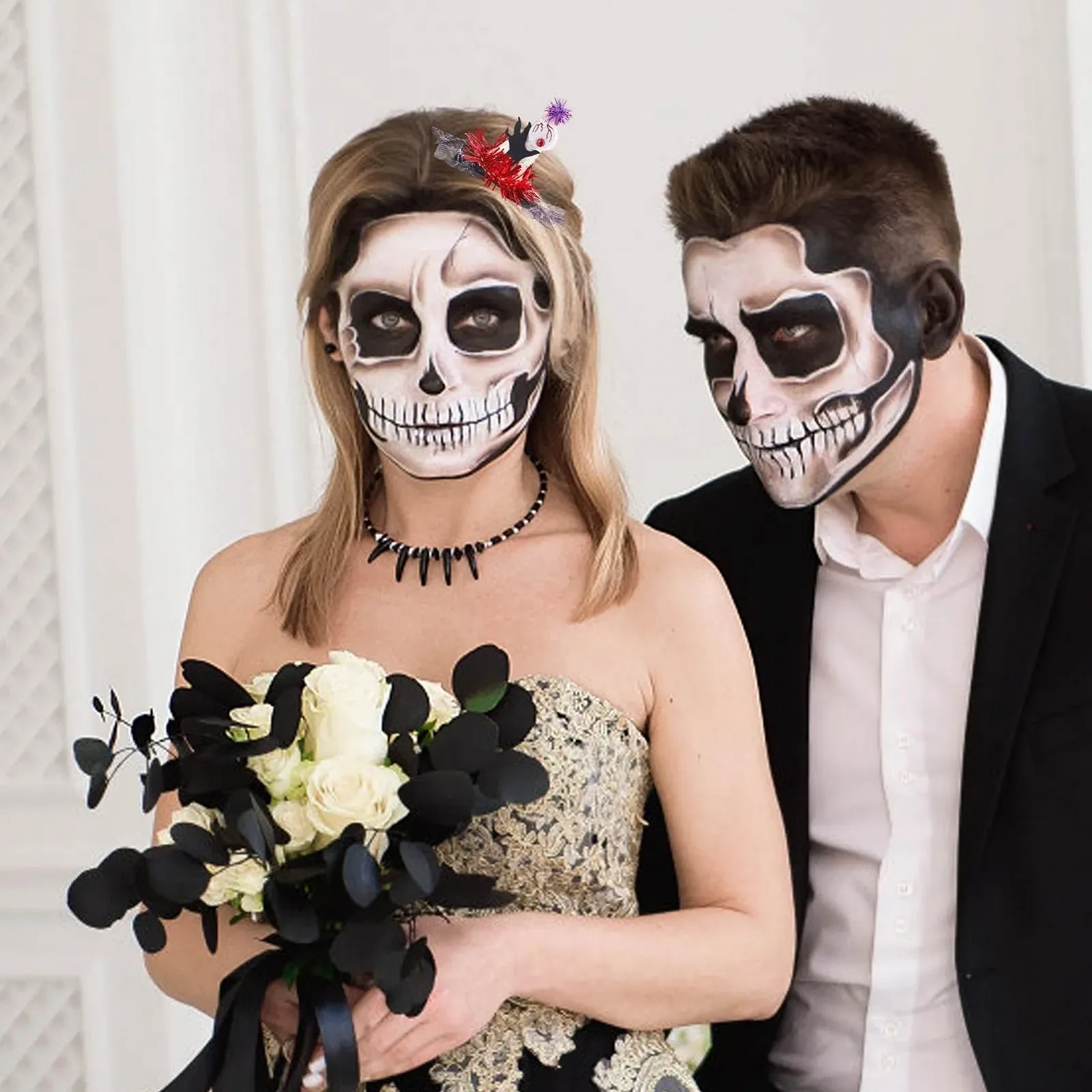 Заколки для волос Мультяшные блестящие Хэллоуин, фото №2