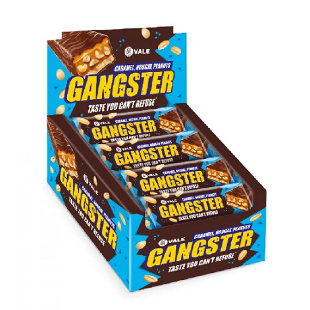 Gangster 20x50g Caramel-Nougat-Peanut, фото №1