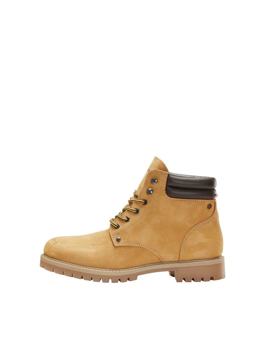 Черевики Jack & Jones Jfwstoke Nubuck Boot Honey Noos, фото №1