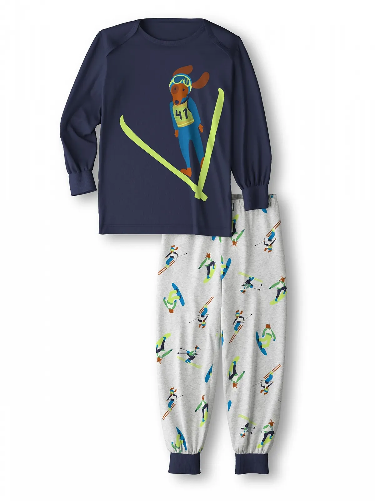 Піжама CALIDA Для малюків Дитяча 100% органічна бавовна з манжетами, фото №4