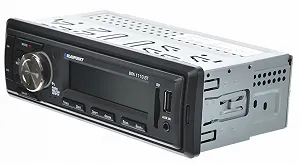 Автомагнітола Blaupunkt BPA 1119 BT / Bluetooth / AUX / USB / 1DIN / Black synthetic.ua - Фото 1