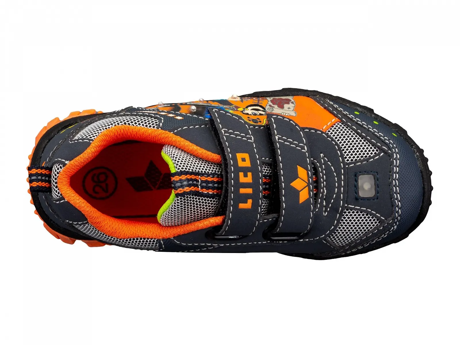 Кроссовки Lico Pirate V Blinky для мальчиков, фото №6 Кроссовки Lico Pirate V Blinky для мальчиков, фото №6