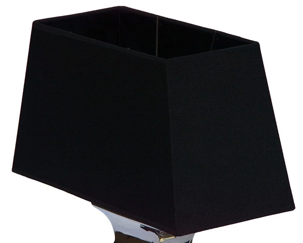 Настільна лампа DRULINE Silver Lady керамічна 59 см чорна срібляста, фото №2