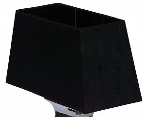 Настільна лампа DRULINE Silver Lady керамічна 59 см чорна срібляста synthetic.ua - Фото 1