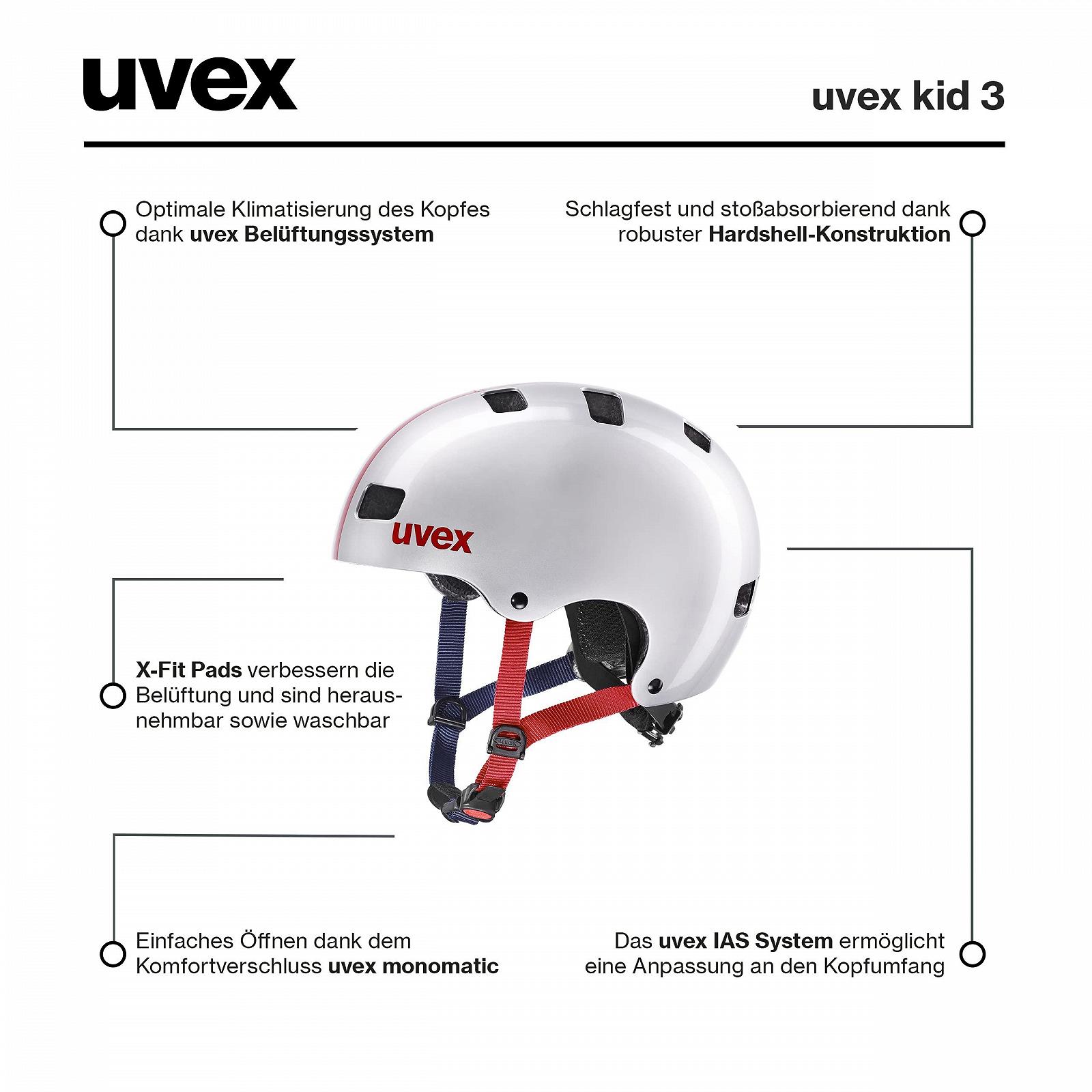 Шлем Uvex Kid 3 для детей, фото №6