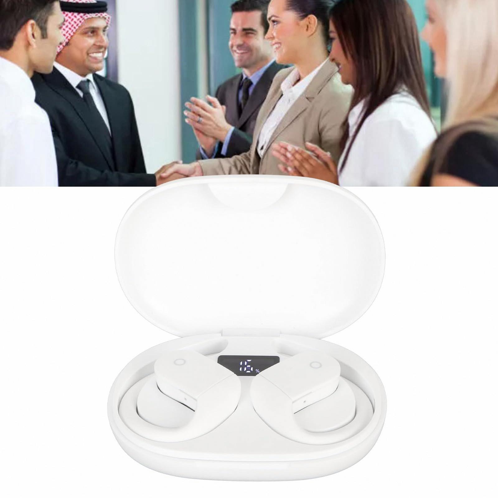 Бездротовий Перекладач Навушники 5.3 для Онлайн Перекладу 144 Мовами з Функцією Шумопоглинання (Білий), фото №7