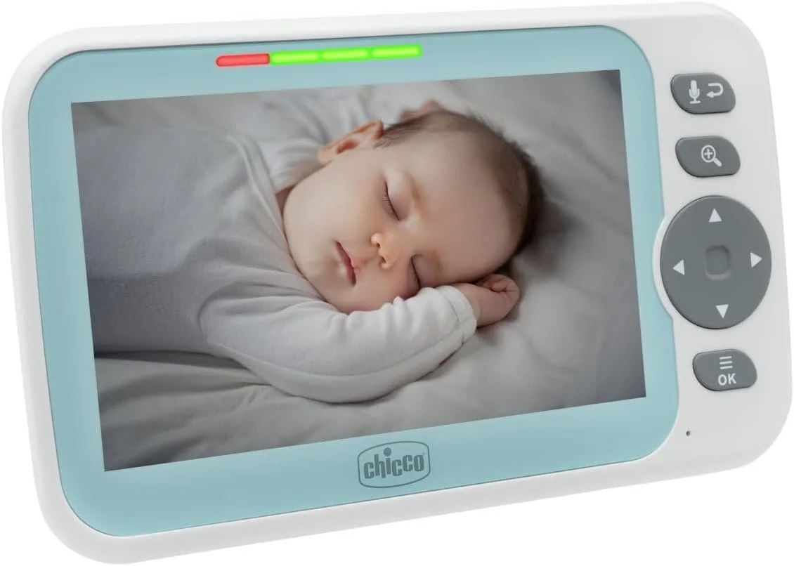 Видеоняня Chicco Video Baby Monitor Evolution 5" с поворотной камерой и датчиком температуры, фото №7