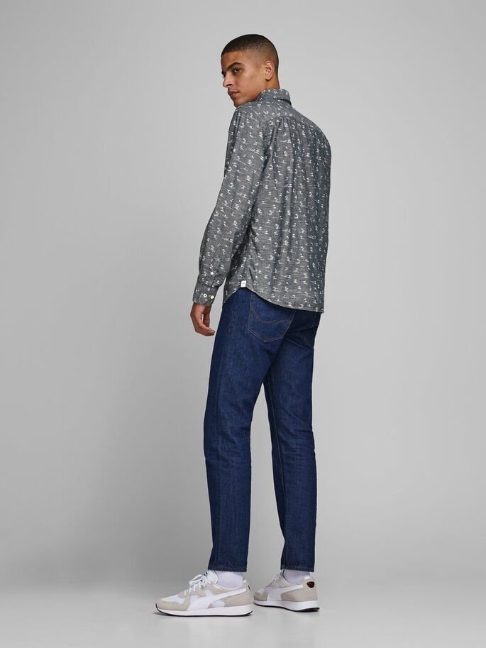 Рубашка Jack&Jones Blazer 12170683 Серая L, фото №2
