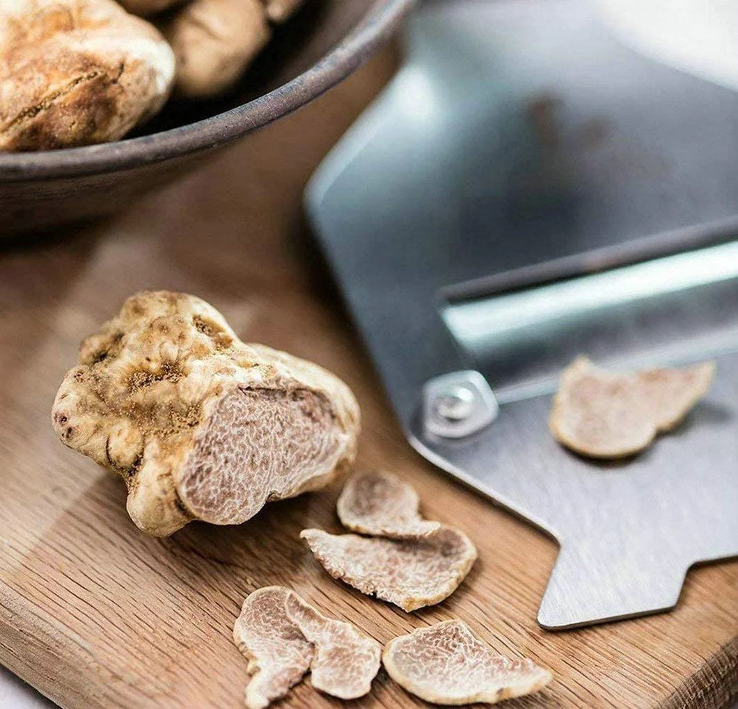 Слайсер для трюфелів GuDoQi, Набір 2 шт., Терка для шоколаду, Регульовані хвилясті та прямі леза, фото №7